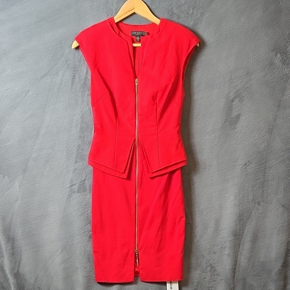 Ted Baker Vibrant Red Panthum Dress